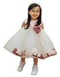 ベビードレス ベビーフローラN・S 結婚式 お宮参り [プリンセスセレクション] Princess Selection ローズピンク 80cm