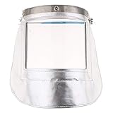 P Prettyia 防護面　溶接マスク　耐火性　アルゴンアーク溶接機　UVカット 　フェイスシールド　