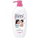 液体せっけんキューピー 全身ベビーソープ Care Shower Cream Sakura Scent Size 500 ml.