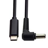 CY ケーブル タイプ C USB-C 入力ソース 65W to DC 6.0x1.4mm 電源充電ケーブル 19.5V ラップトップ 18-20V と互換性あり