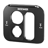 NEEWER Tシリーズレンズバックプレート コンパチブル iPhone 15 Pro および iPhone 15 Pro Max 用スマホケージ (PA023&PA024) クイックリリーススマホレンズマウントアダプター コンパチブル Moment Tシリーズモバイルレンズ PA034