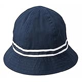 goldbug ボーイ帽子 リバーシブル 頭囲50cm ネイビー&チェック