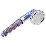 Viviseason(ビビシーズン)シャワーヘッド 陰イオン 天然鉱石のセラミックボール内蔵 　塩素除去 浄水 抗菌 節水 高品質 多機能