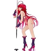 ハイスクールD×D-リアスデダンス（ポールダンスVer。）1/6コンプリートフィギュアかわいい巨乳ソフトブレストガールアニメ、キャラクタースタチューアクションフィギュア26cm/10.23in