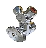 Plumb Pak PP2901VLF Quarter Turn 3 Way Valve 1/2-Inch Fip by 3/8-Inch Od Lead Free, by Plumb Pak