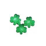 Northlight Seasonal Luck of The Irish St Patrick's Day Shamrock Christmas Lights Green Wire, Set of 