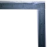 シンワ測定 洋裁尺 シルバー 75×35cm 64009