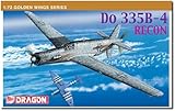 プラッツ ドラゴン 1/72 WW2 ドイツ ドルニエ Do335 B-4 プファイル 偵察型 プラモデル DR5033