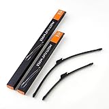 フェスコ（FESCO）輸入車用エアロフラットワイパー左右2本SET mf-6060-1705 メルセデスベンツ Cクラス[204] C 230 ステーション ワゴン DBA-204252 2008.12～2009.04 運転席側600mm 助手席側600mm