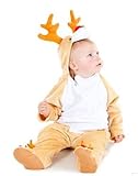Baby Boys Girls Rudolph Fancy Dress Onesie Costume for Babies 12-18 Months by GSX [並行輸入品]