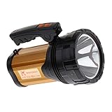 Fenteer LED懐中電灯　懐中電灯　LED探照ライト　照明　携帯用　充電式　強力　防水　登山　防水　省エネ　高輝度　長寿命