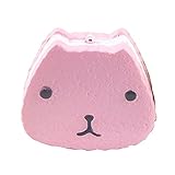 Generic Slow Rising Squishy Otter香りつきパン電話チャームバッグストラップSqueeze Toyギフト