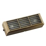 Best Quality Lighting LV53S AB Finished Outdoor Step Light with Clear Glass Shade, Bronze [並行輸入品]