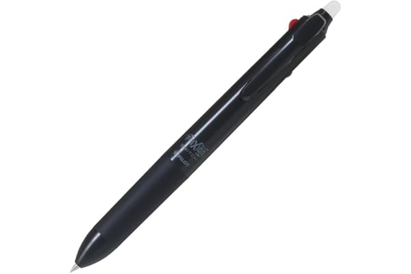 PILOT フリクションボールスイッチ フリクションインク 0.38mm(黒・赤・青) ＋ 油性インク 0.5mm(黒) ブラック軸 LB31FBS1B 消せる3色ボールペン＋消えないボールペン パイロット