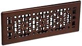 Decor Grates agh412-rbインチx 12インチゴシックブロンズスチール床登録
