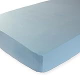 Babies R Us Knit Crib Sheet - Blue by Babies R Us