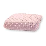 Rumble Tuff Minky Dot Changing Pad Cover, Pink,Compact by Rumble Tuff [並行輸入品]