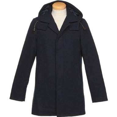 Valstar Hooded Coat: Navy