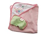 Pink 'My Heart Belongs to Mommy' Hooded Towel with Washcloth Set by Sweet & Soft [並行輸入品]