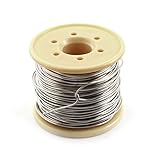 uxcell ニクロム線 ニクロム 抵抗線 長15m AWG18 直径1mm フリッジデールヒーター