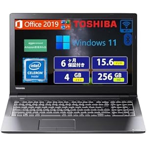 東芝 ノートPC Win10 Celeron 4GB SSD 240GB