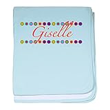 CafePress – Giselle花で – スーパーソフトベビー毛布、新生児おくるみ ブルー 057998075625CD2