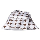 DOTS White/Choc Toddler Sheet Set.. by Bacati