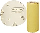 Norton 07660749231 Stick and Sand Abrasive Disc with Pressure-Sensitive Adhesive Attachment, Aluminu