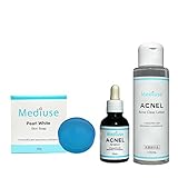 メディユース 美肌習慣3点セット 薬用ニキビ専用ローション+ニキビ用美容液+毛穴洗浄ソープ