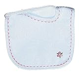 Raindrops Girl Appliqued Bib, White/Pink by Raindrops [並行輸入品]