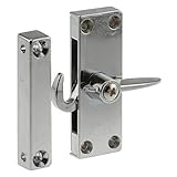 Slide-Co 1233-L Sliding Screen Door Latch with Left Hand, Chrome Diecast [並行輸入品]