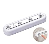 Keepjoy LED タッチ センサー ライト プッシュライト 防災 非常灯 クローゼット 押入れ タンス ロッカー、車内、ベッドサイド、物置場などの場所に適用 (ホワイト)