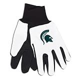 Michigan State Spartans 2つトーン手袋 – 大人用