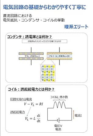 電気回路の基礎からわかりやすく丁寧に 直流回路における電気抵抗 コンデンサ コイルの挙動 理系エリート 工学 Kindleストア Amazon