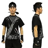 しのびや 忍者Tシャツ XLサイズ 忍者服 半袖