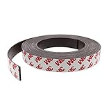 ナカハツ マグネットシート マグネットテープ カット可能 貼るだけ 簡単取り付け DIY ゴムマグネット (2cm×5m)