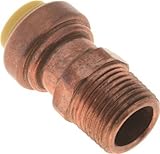 Premierプレミアpush-fit gidds-272916オスアダプタ、1 / 2 " x 3 / 4 " MPT。、鉛フリー
