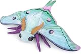ZHONGXIN MADE 本物そっくりの蛾のぬいぐるみ 11インチ、リアルな柔らかい大きな蛾のぬいぐるみモデルおもちゃ