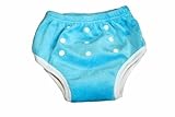 Potty Training Pants/ Trainers/ Resuable & Washable Bamboo Minky One Size by BubuBibi - BLUE by Bubu