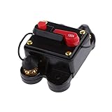 Dovewill 　12V - 24V　インライン　高電流　50-250Amp　自動遮断器　マニュアル　リセットスイッチ　ヒューズ ホルダー　6タイプ可選　 - 150Ａ