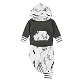 Tovadoo 子供服 男女共用 パーカー＋ズボン 二点セット 羽柄 長袖 秋冬 キュート ファッション スポーツ 旅行 保育園