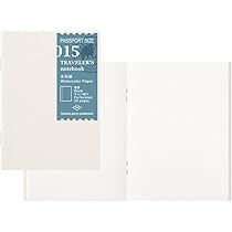 トラベラーズノート レギュラーサイズ　パスポートサイズ　2冊セット　ブラック トラベラーズノート パスポートサイズ 黒 (15026006)