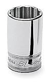 スナップオン 14mm ソケット 差込み角:3/8インチ セミディープ 12ポイント  【並行輸入】 FMS14