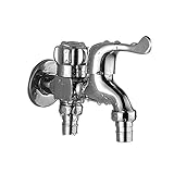 Fu Man Li Business 2つの水の蛇口に両頭の銅の単一の冷たい洗濯機 A+