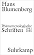Phaenomenologische Schriften: 1981-1988