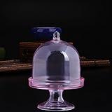 トリートとカップケーキのために12個Fashioncraftケーキスタンド ピンク