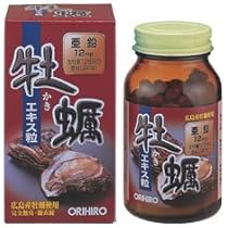 Amazon | オリヒロ ※新牡蠣エキス粒 66g（550mg×120粒） | ORIHIRO 