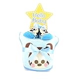 おむつケーキ 1段 おむつケーキ ディズニー ミッキー ミニー 1段 出産祝い ベビーギフト disney19_32