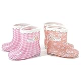 coeur a coeur レインシューズ(13～15cm) キムラタンの子供服 (66701-8888) 花柄（ペールピンク） 13
