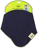Poncho Baby Reversible Bandana Bib Navy Blue/Beige by Poncho Baby [並行輸入品]